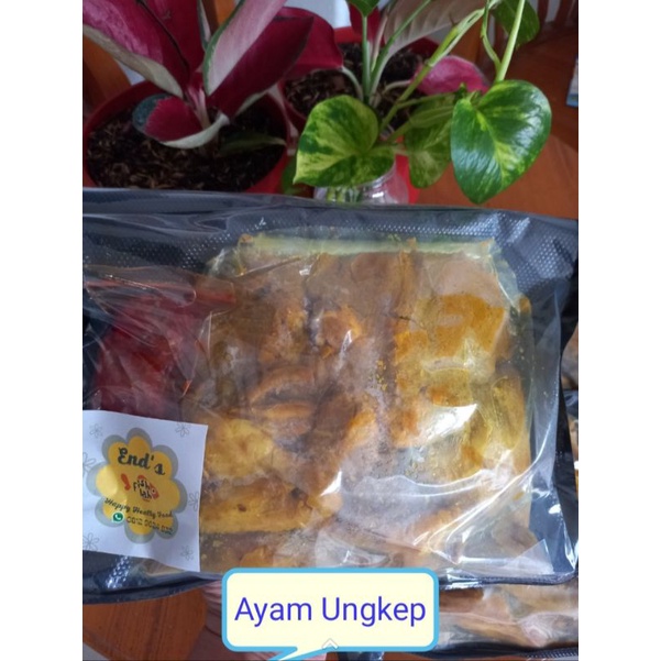 

Ayam ungkep 1 Ekor, siap goreng, dipacking dengan plastik vakum