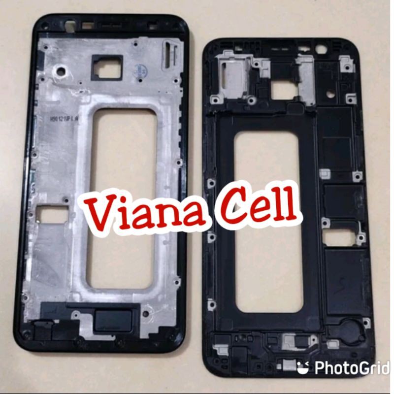 FRAME LCD BAZEL BEZEL TULANG TENGAH TATAKAN LCD TOUCHSCREEN SAMSUNG J6 PLUS J6PLUS J610 ORI