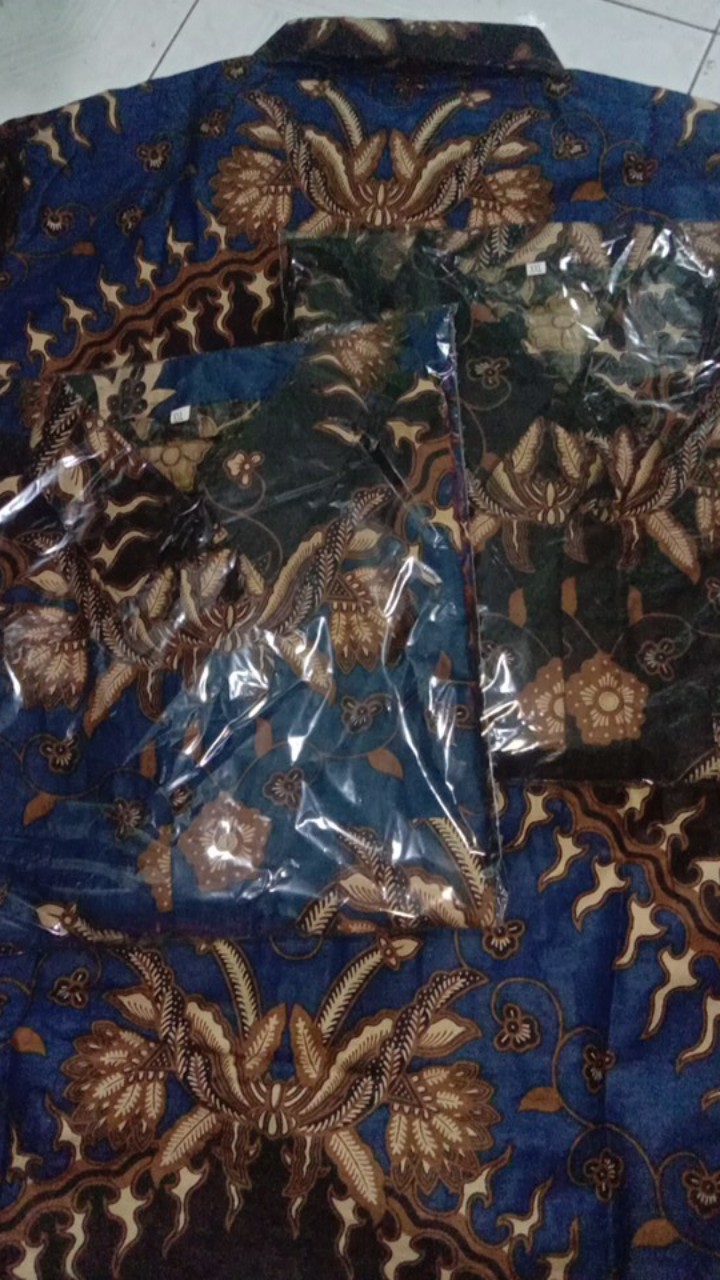 Kemeja Jumbo Hem Batik Terviral Top 1 Di Shopee Original No Kw Ready Seragam Harga Grosir