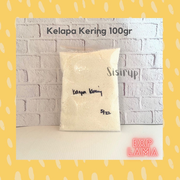 

Ht662D Kelapa Kering 100 Gram / Kelapa Parut / Dessicated Coconut Ht5H