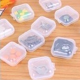 Kotak Kecil Perhiasan / Kotak Plastik Mini /Tempat Penyimpanan Bros Micro Sd Anting