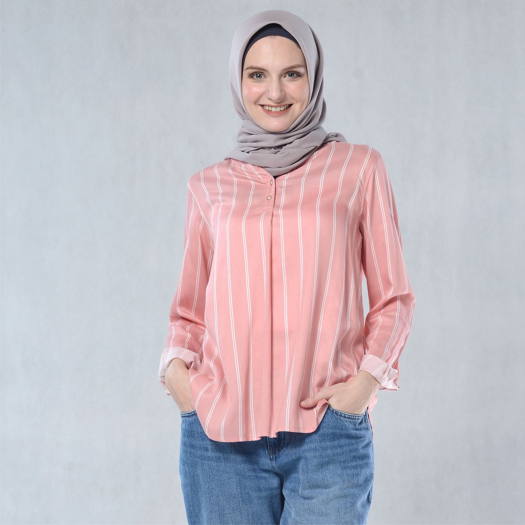 

Flamoush Fosano Pink Basic Blouse