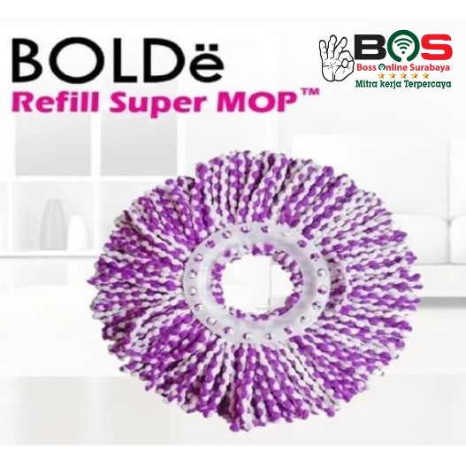 Refill Kain Pel Bolde Super Mop Refill Bolde Kain Microfiber Refill