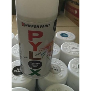 Cat Pylox terbaik Nippon Paint hitam merah kuning putih biru coklat