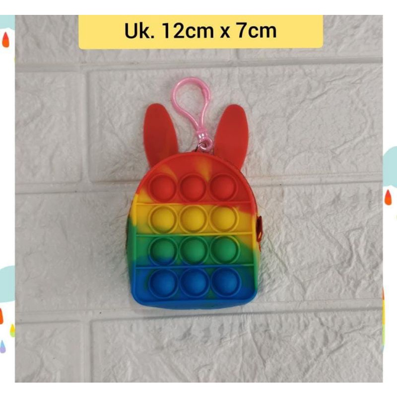 dompet koin pop it karakter