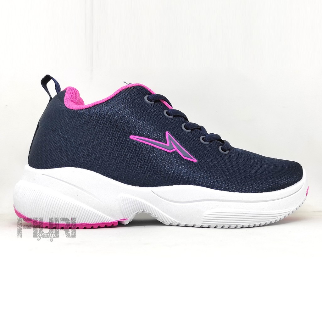 FIURI - ANDO ORIGINAL - YUVI 37-40 NAVY PINK - SEPATU SNEAKERS SPORT KANVAS SOL KARET ANAK PEREMPUAN - SEPATU KETS FASHION TRENDY WANITA DEWASA - SEPATU OLAHRAGA LARI FITNES SENAM KERJA KULIAH BERTALI CEWEK MURAH PROMO DISKON BONUS KAOS KAKI