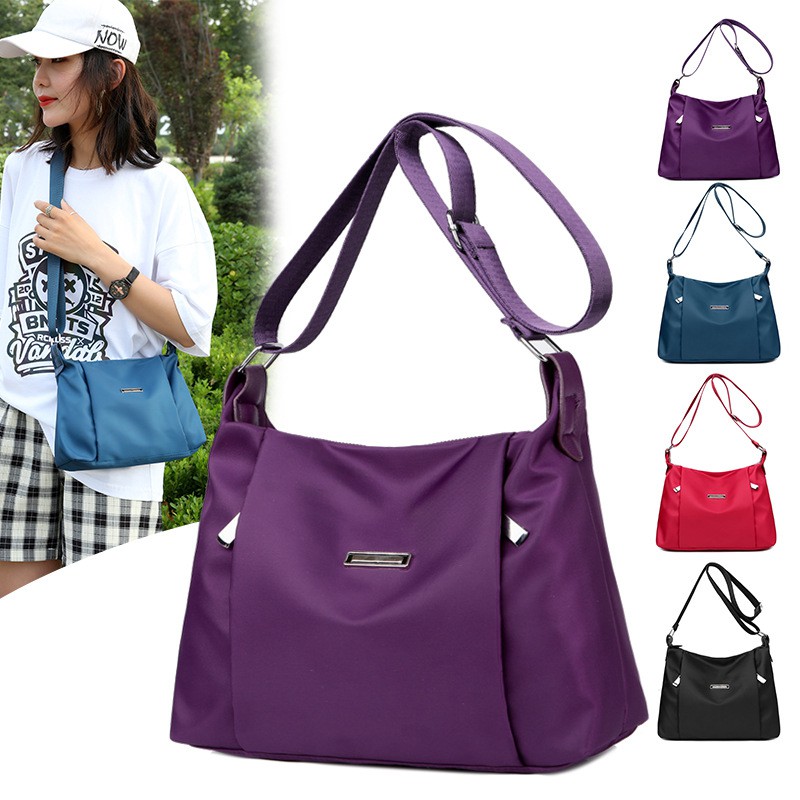 TAS SELEMPANG WANITA ANTI AIR URSULA SLING BAG PREMIUM IMPORT KOREA MURAH FASHION CEWEK BATAM KERJA