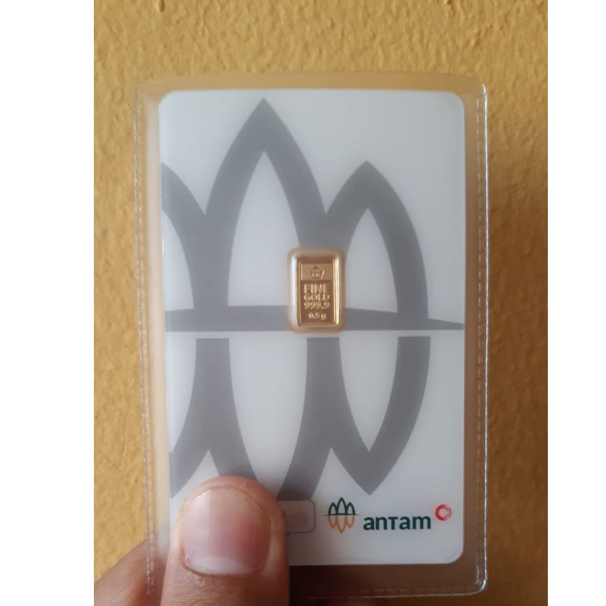 Kartu Putih Original Ori 100% Certieye Certicard 0.5 gram antam 0,5 gr lm Bukan LOTUS ARCHI UBS