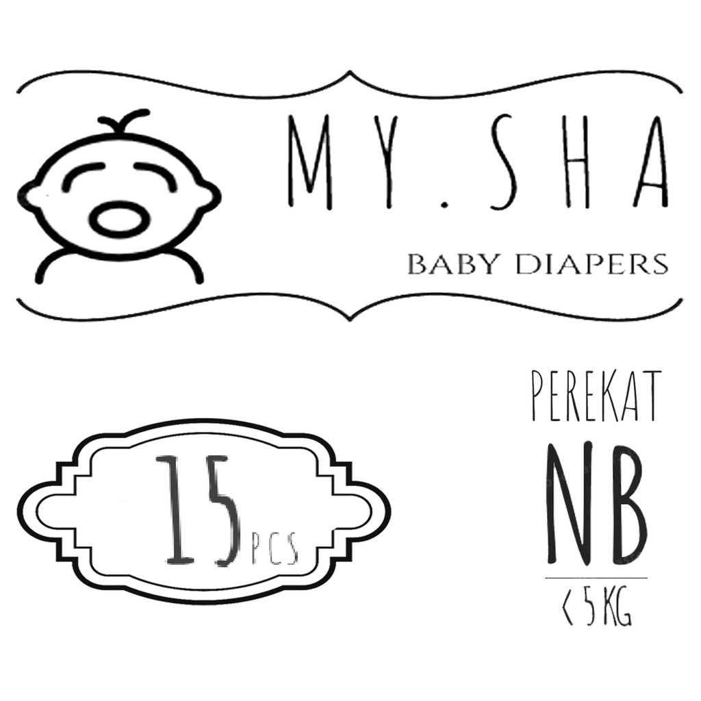 Popok Perekat NB 15 curah Mamamia pampers diapers murah newborn