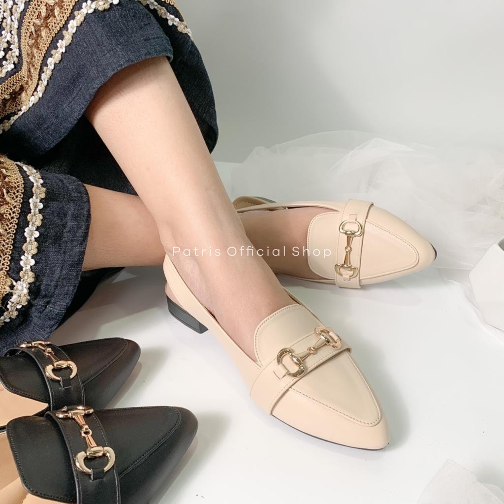 Patris Indira PTS 19 Mules Wanita Heels / Hak 3 Cm