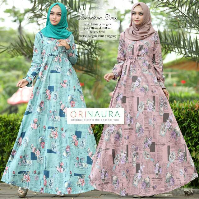 Revalina Dress ori naura