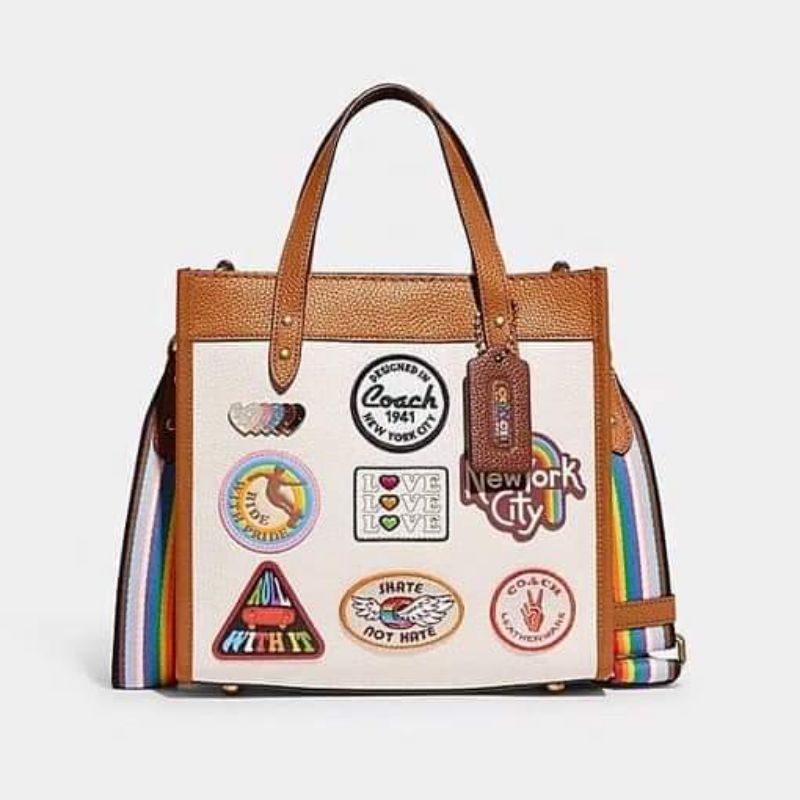 Coach Field Tote Pathes bag