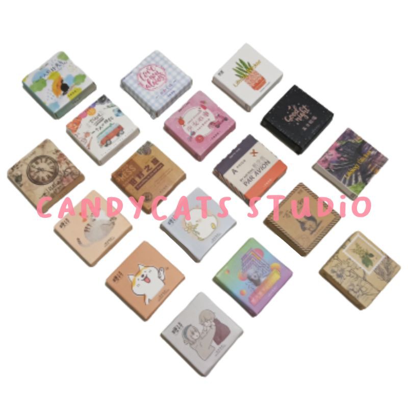 

[CANDYCATS] SAMPLE STICKER AESTHETIC LUCU KAWAII SCRAPBOOK BULLET JOURNAL DECO