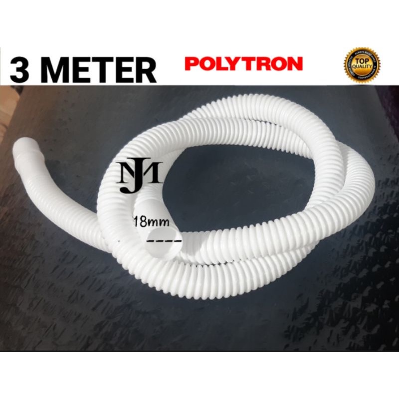 [ 3 METER ] Selang Masuk Air Mesin Cuci / Selang Inlet Mesin Cuci Polytron 2 Tabung