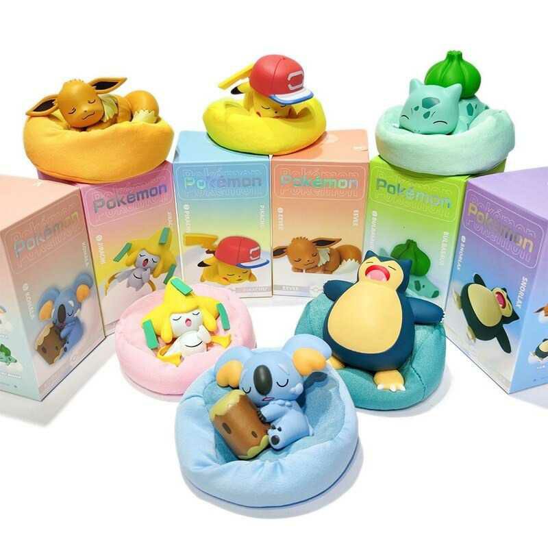 OCDAY Mainan Anak Pokemon Sleeping Figures Children Toy