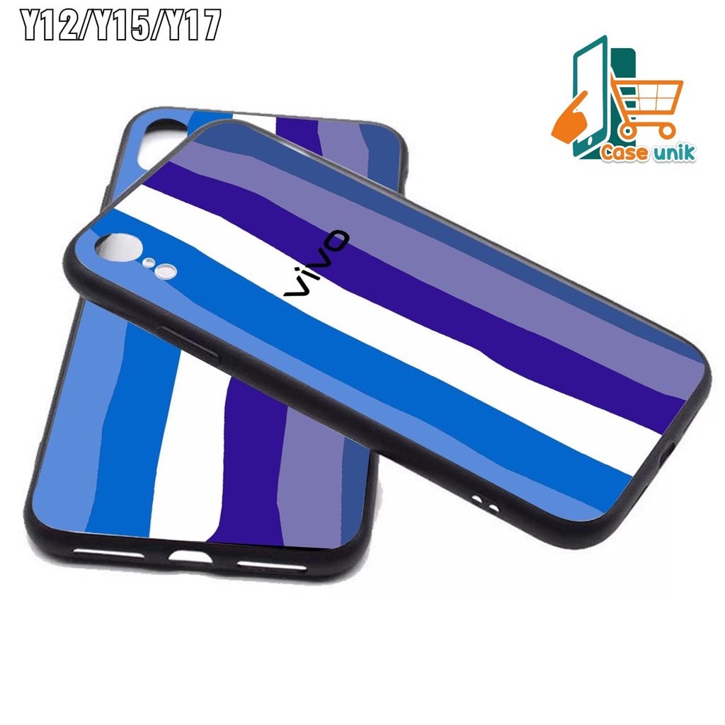 SS046 CASE RAINBOW VIVO Y15S Y01 Y75 Y55 5G Y21S Y33S Y21 2021 Y71 Y81 Y91 Y95 Y93 Y91C Y20 Y12S Y12 Y15 Y17 Y30 Y50 V5 LITE Y53 Y83 Y19 Y51 CS2329