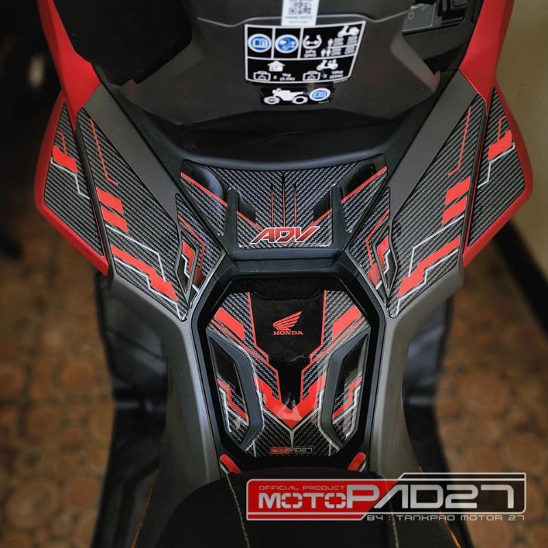 Stiker Deckpad Adv 160 Sticker Tankpad Adv 160 Stiker Tanki ADV 160 Resin Premium