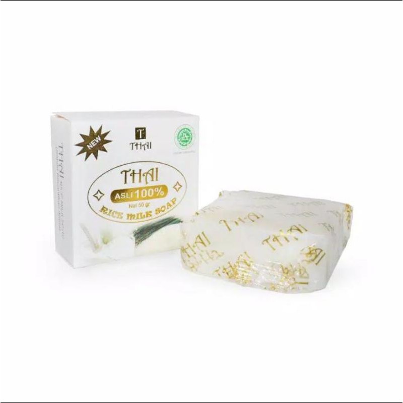 THAI Rice milk Soap 50gr - Sabun Beras