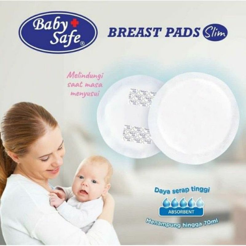 Baby Safe Breast Pad slim BPS60 &amp; BPS16 - penyerap asi ibu menyusui