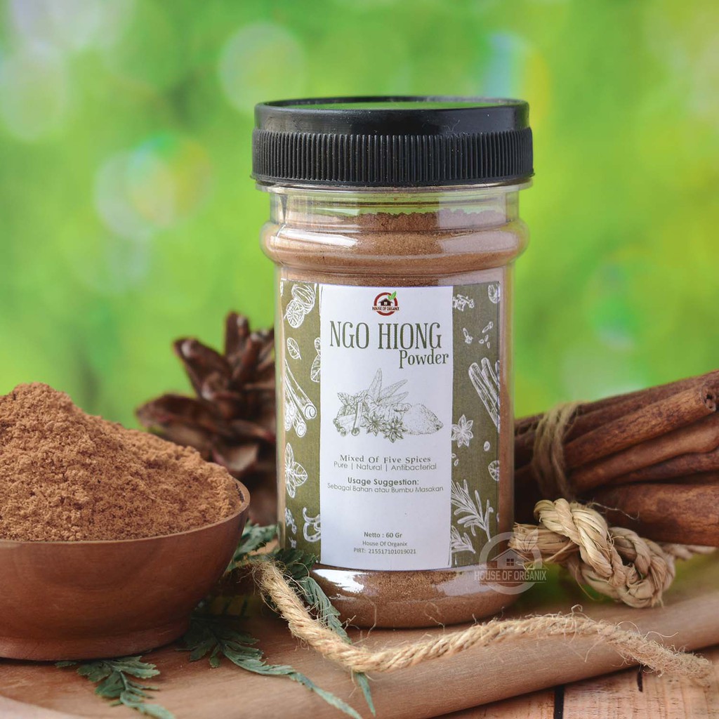 

House Of Organix Ngohiong Powder / five spices powder 60 Gr