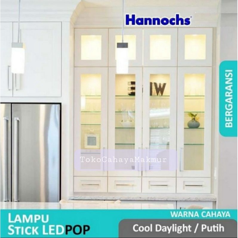 Lampu LED POP Stick Stik 3w,7w,12w,15w Hannochs CoolDayLight