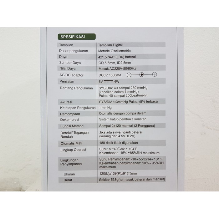 Alat Tensi Darah Digital / Tensimeter Lengan Carezoe Fitur Suara NEW