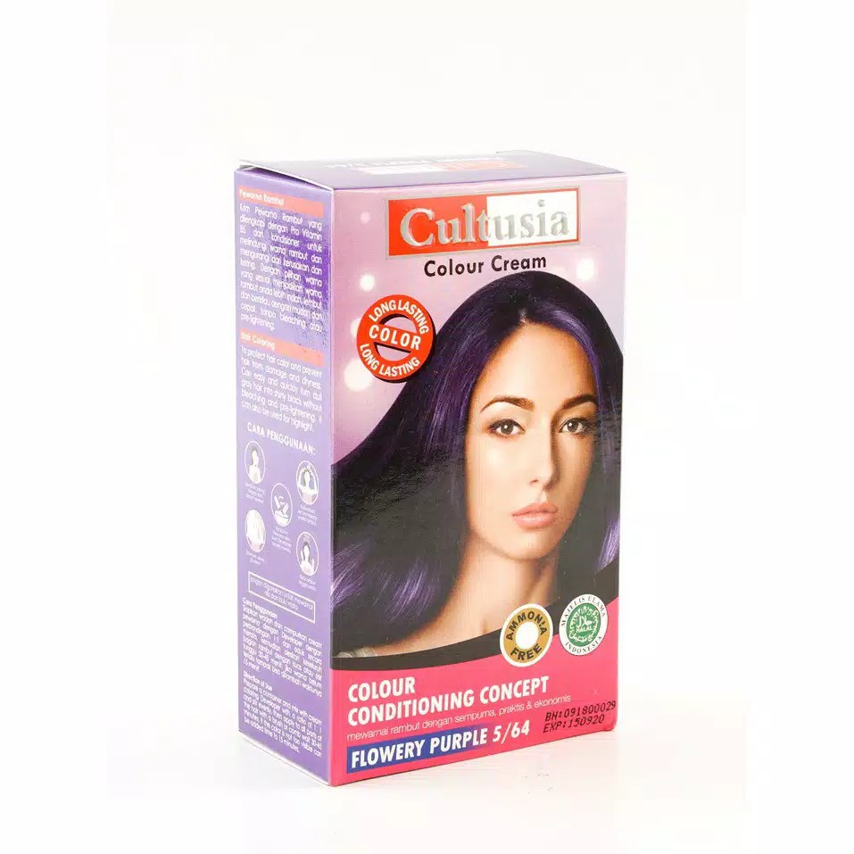 Cultusia Hair Color flowery purlpe 5/64 30 ML