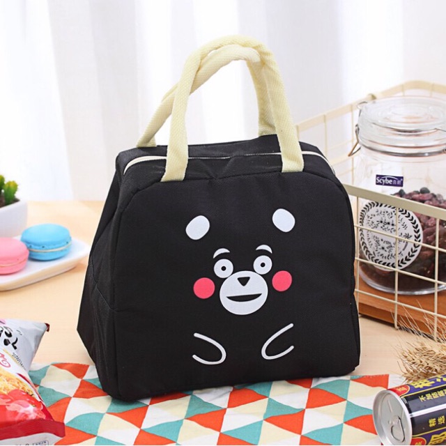 Online Saya  T117 Tas Bekal Karakter Ukuran Besar / Lunch Bag / Perlengkapan Bekal Anak Sekolah