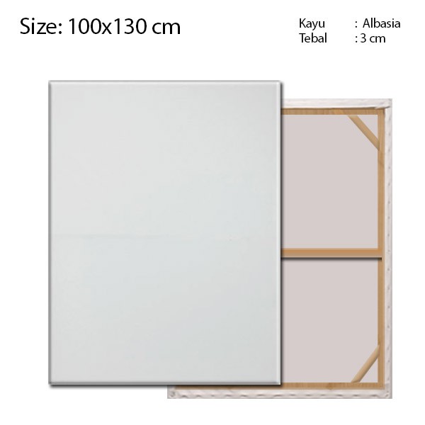 

Kanvas Lukis 100x130 cm Tebal 3 cm