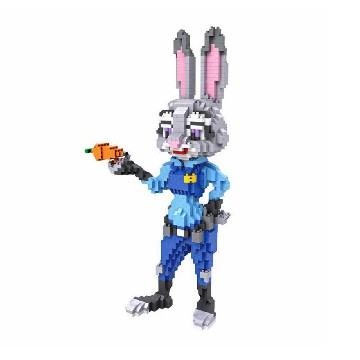 MAINAN KOLEKSI ANAK BRICKS LOZ BLOCKS CREATOR 9030 JUDY ZOOTOPIA - KARAKTER MAINAN EDUKASI ANAK