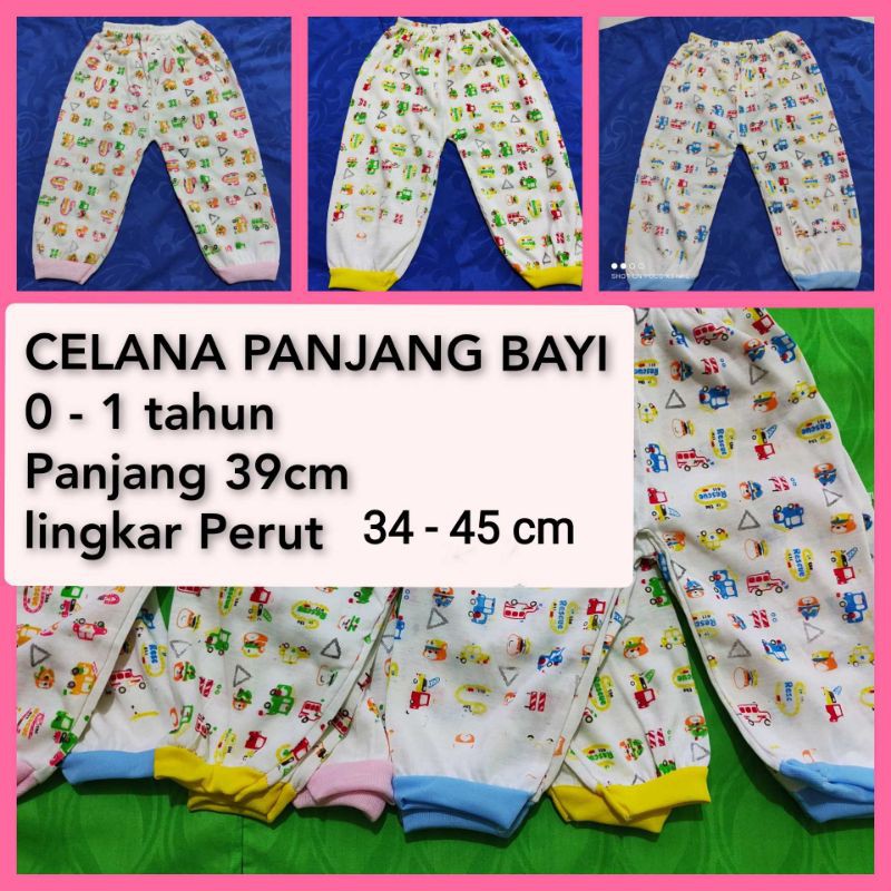 CELANA BAYI MURAH LUSINAN CELANA POP CELANA PENDEK BAYI CELANA PANJANG BAYI LAKI PEREMPUAN OMPOL