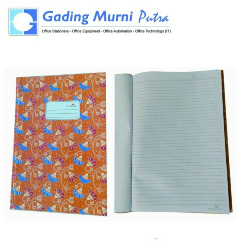 

Buku Tulis Folio 100 Lembar Hard Cover Paperline