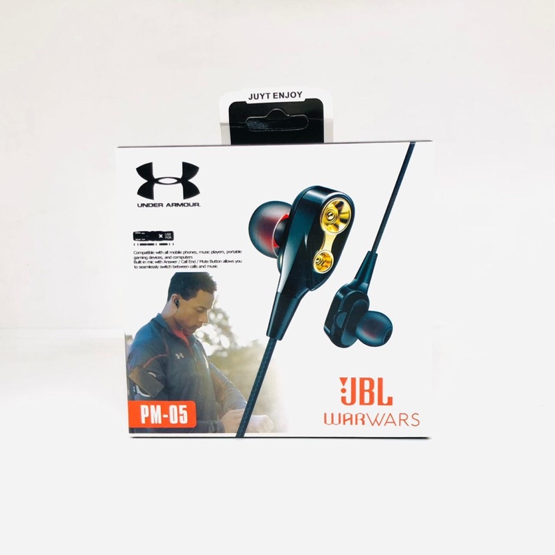 HANDSFREE HEADSET J PM-05 UNDERARMOUR PM-05 DOUBEL BASS