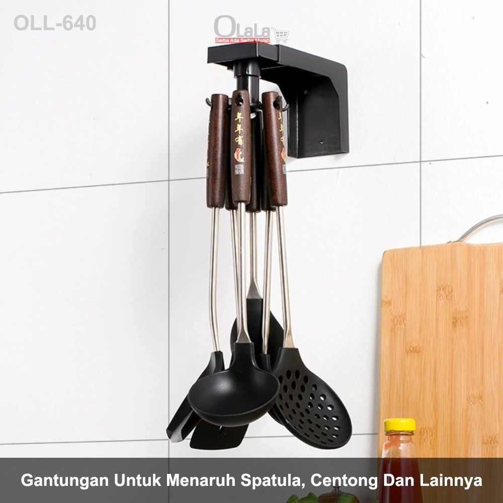 Gantungan putar dapur / gantungan  spatula OLL-640