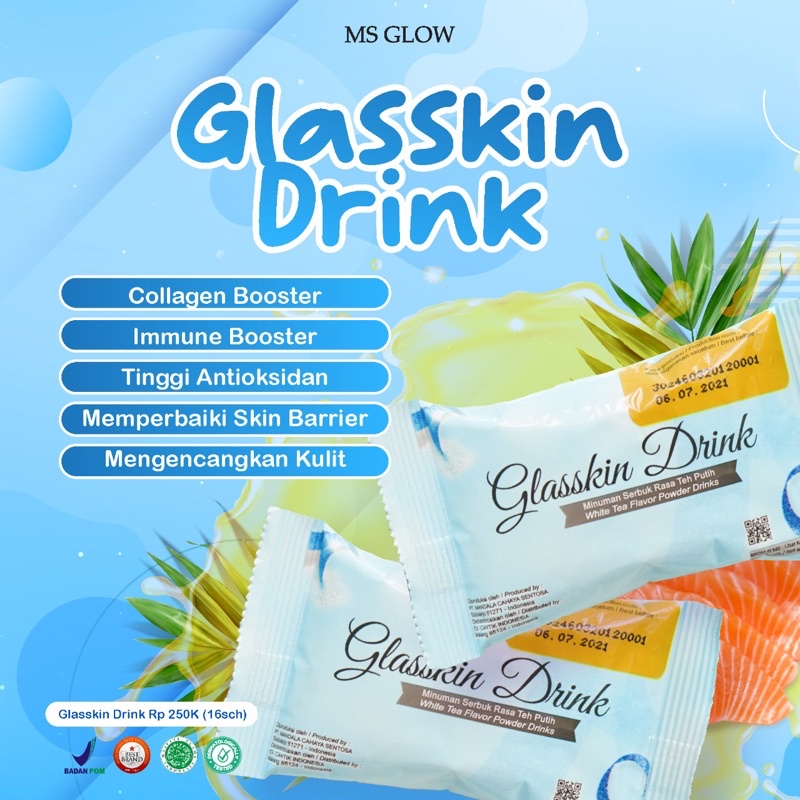 

Glasskin Drink Cantik Dari Dalam by MS GLOW