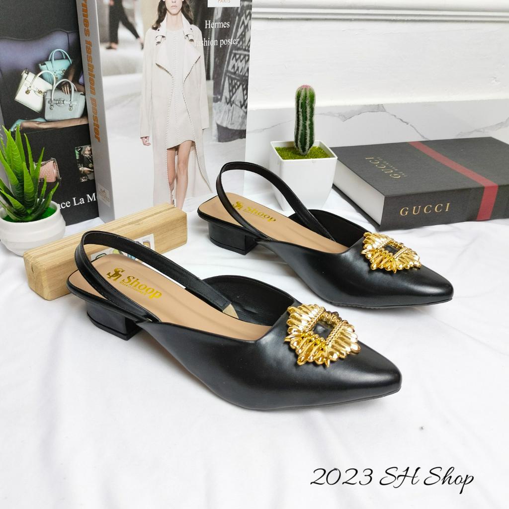 Sendal Baru Wanita kodi B02 Variasi oval Kekinian