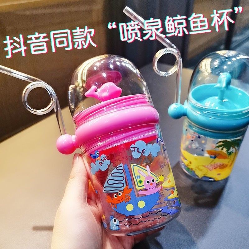 READY BOTOL MINUM ANAK ANAK AIR MANCUR KARAKTER LUMBA LUMBA PLUS TALI SUPER MURAH