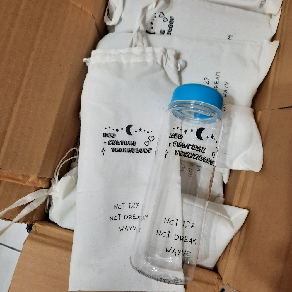 Botol Tumbler Plastik My Bottle Custom Sablon