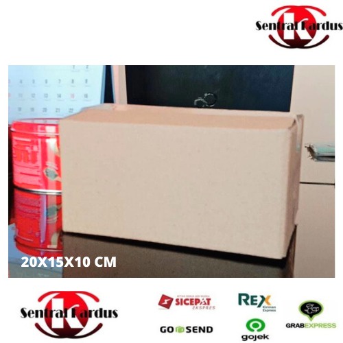 

DUS BOX KARTON BOX POLOS UKURAN 20x15x10CM ( HEMAT ISI 10 PCS)