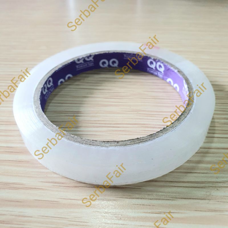 

Solasi QQ Premium Tape 1/2inch x 72Yards / isolasi / lakban 12mm / selotip Murah Tebal Lengket