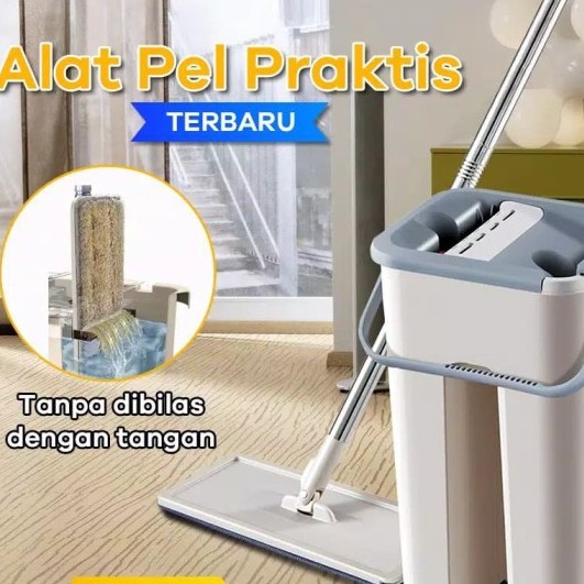 Alat Pel Ultra Mop Briny / Alat Pel Praktis / Warna Random