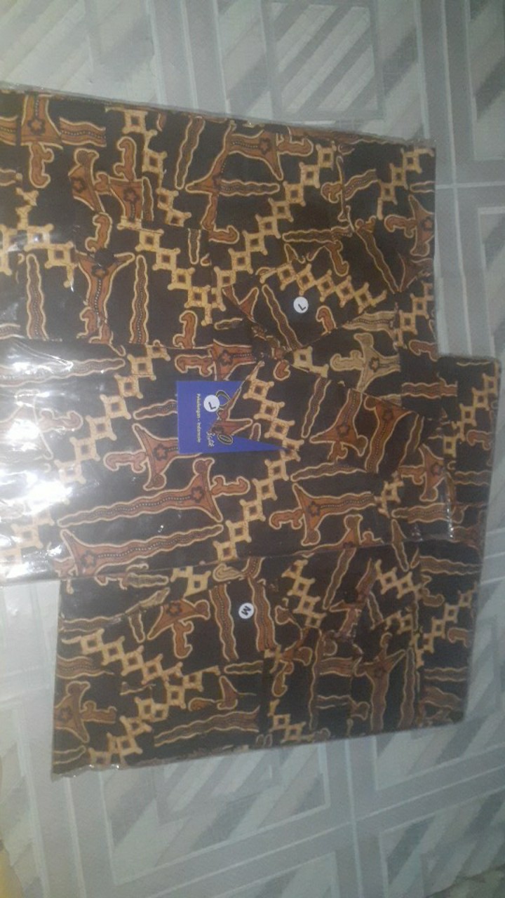 Batik Pria  Kemeja Seragam Motiif Terbaru 001  Batik Pekalongan