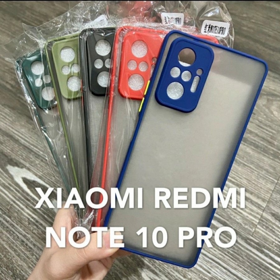 XIAOMI REDMI NOTE 10 10S NOTE 10 PRO Case Dove Matte Mychoice Transparan Slim Fuze Macaron