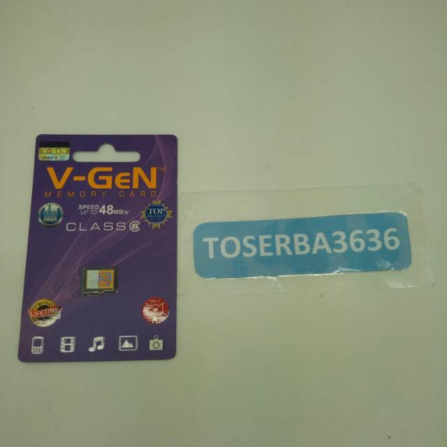 V-gen 32 Gb Micro Sd / Vgen 32 Gb Class 6 Memory Card Original