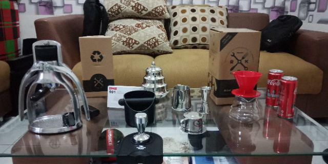 Rokpresso Glass Composite New Rok Presso Espresso Manual Espreso Coffee Maker Rockpresso