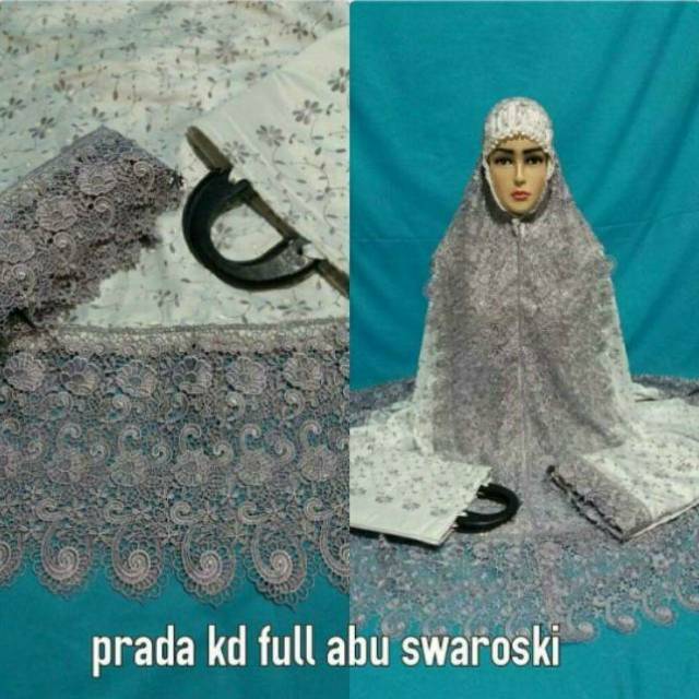 MUKENA PRADA KEONG RENDA KD SWAROSKI