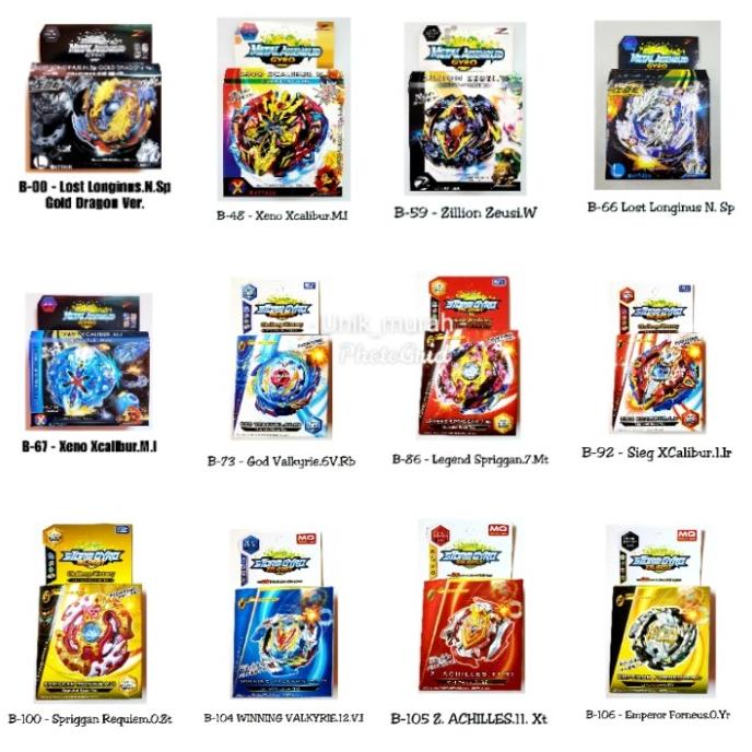 Gasing Beyblade Box Besar 1's