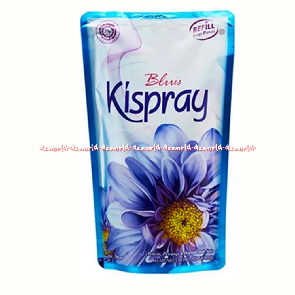 Kispray All Varian Pelicin Pelembut Pewangi Pakaian 300ml Jadi Satu Refil Kemasan Isi Ulang Krispay