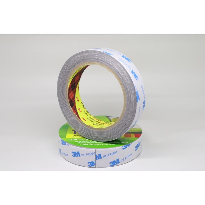 DOUBLE TAPE BUSA 3M Pe Foam Tape 24mm x 4M ORIGINAL