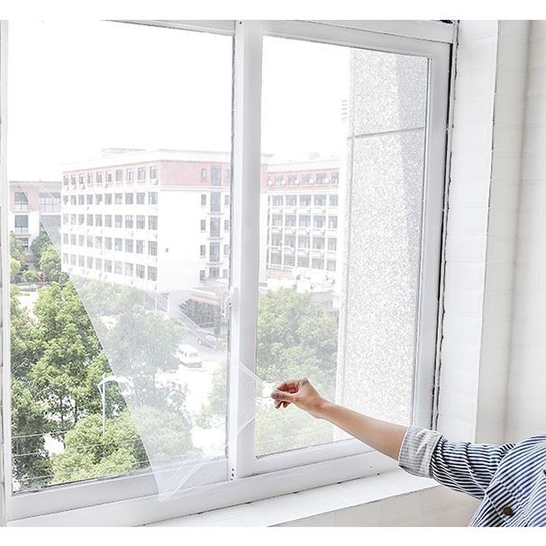 GOGOMARTTirai Anti Nyamuk / Gorden Jaring Anti Nyamuk / Tirai Jendela Anti Debu